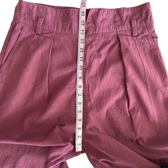 Free People FP One | Imogen Wide Leg Crop Pants in Raspberry, Size 14 - Picture 6 of 9